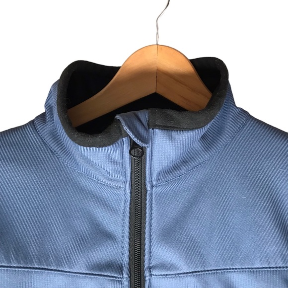 Kerrits Lined Equestrian Riding Jacket Full Zip Blue Pockets Women's Large - Picture 3 of 11